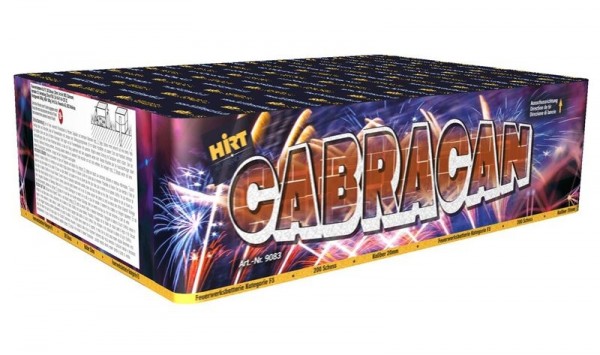 Feuerwerksbatterie Cabracan, 200 Schuss