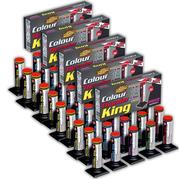 Colour Thunder King - 5 Packungen