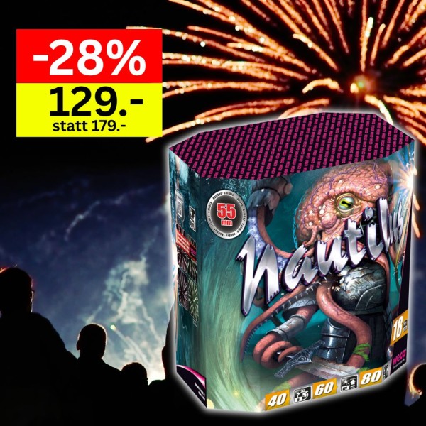 Nautilius, 18 Schuss