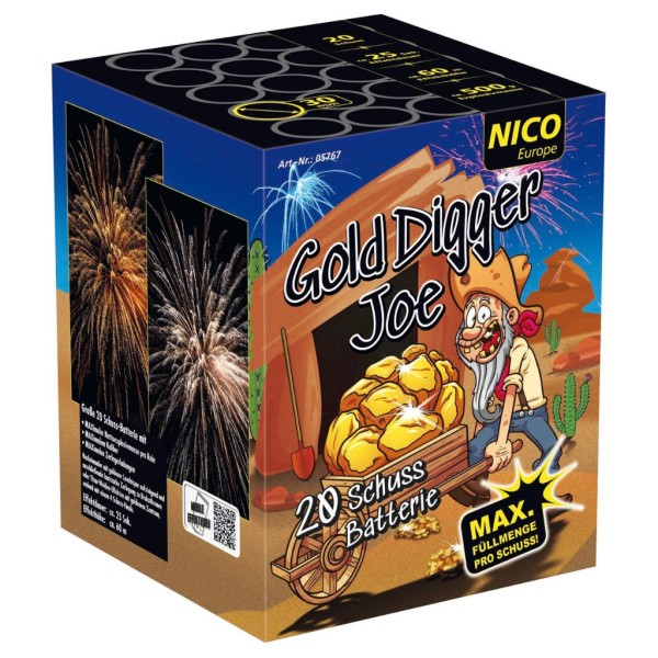 Gold Digger Joe, 20 Schuss
