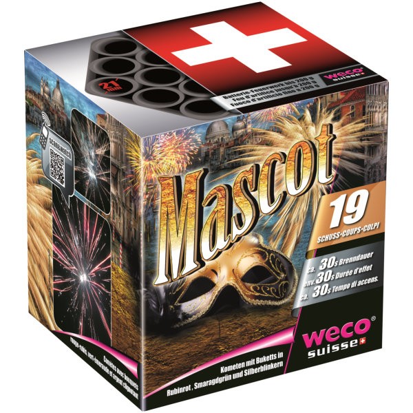 1705 Mascot Feuerwerkbatterie von Weco