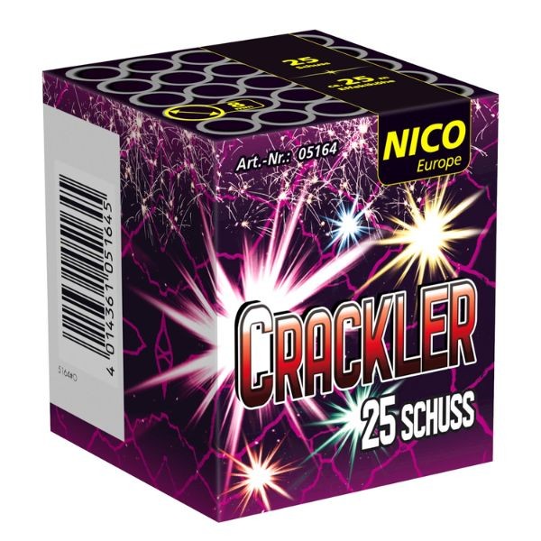 Crackler, 25 Schuss - Feuerwerksbatterie von Nico