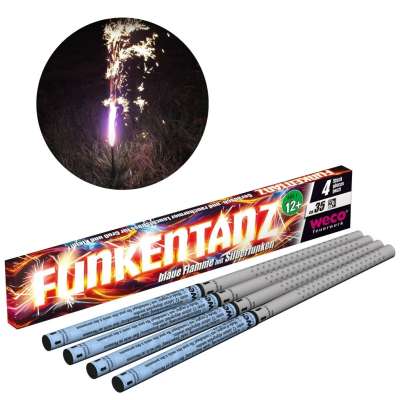 Funkentanz - Hand-Bengalfackeln